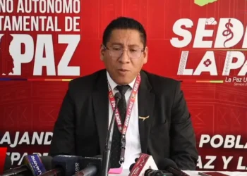 El jefe de la Unidad de Epidemiología e Investigación. Foto: Captura Sedes La Paz.
