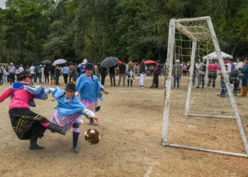 Una incidencia del fútbol femenino en la región rural colombiana de Jenesano