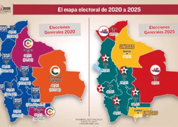 La nueva configuración política: el PDC en territorios tradicionales del MAS.