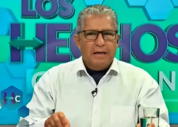 El ministro de Defensa, Edmundo Novillo. Foto: Captura Bolivia Tv.