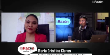 María Cristina Claros, presidenta del TED de Santa Cruz en entrevista con La Razón Radio.