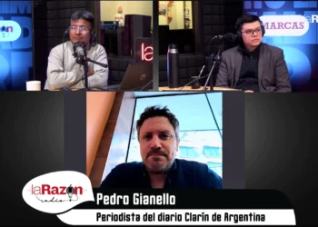 El periodista argentino Pedro Gianello en entrevista con La Razón Radio.