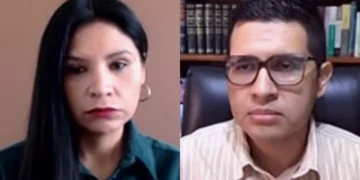 Los analistas políticos Luciana Jáuregui y Vladimir Peña en entrevista con La Razón Radio.