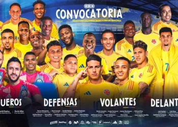 Todos los convocados de la Selección Colombiana.