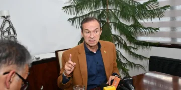 Jorge Quiroga, candidato presidencial del PDC.
Foto: APG