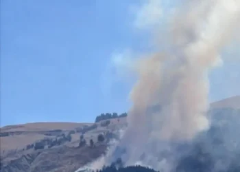La llamas avanzan rápidamente/Tunari sin fuego
