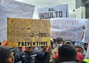 El motín de los privados de libertad de San Pedro. Foto: APG.