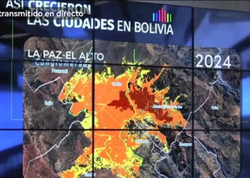 Según los resultados del Censo 2024, la ciudad de La Paz tiene 1,4% menos habitantes en comparación con el Censo de 2012. FOTO: Captura INE