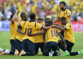 Jugadores de la Selección Ecuatoriana (FOTO: AFP)
