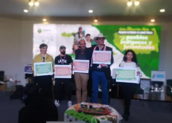 El foro ambiental que se realizó en La Paz. Foto: PBFCC.