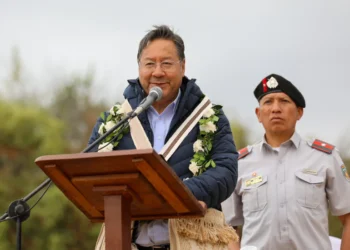 El presidente Luis Arce en Charagua, Santa Cruz.
Foto: LuchoXBolivia
