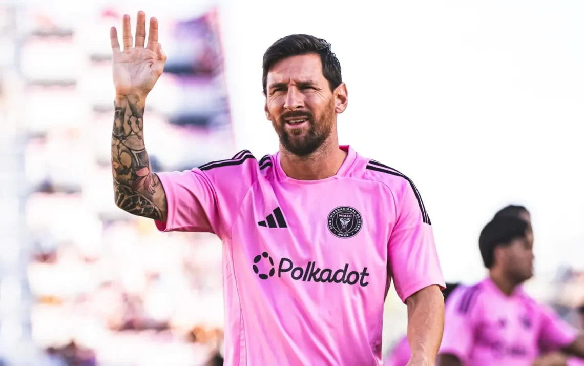 Lionel Messi con el Inter de Miami