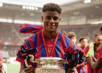 Kevin Carlos, un canterano del Huesca que triunfa en el fútbol internacional. (FOTO: RRSS)