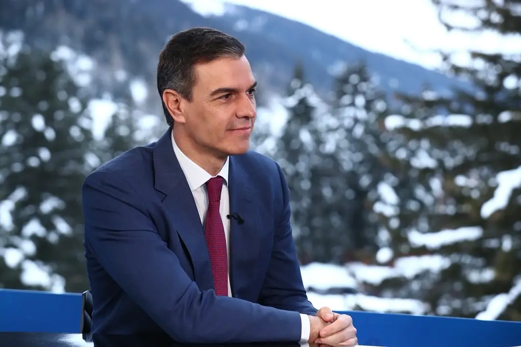 Pedro Sánchez apoya lkas protestas propalestinas/RRSS Sánchez