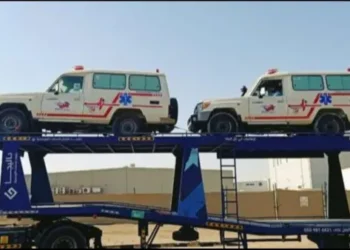 La Gobernación realizó la compra irregular de 41 ambulancias. FOTO: RRSS