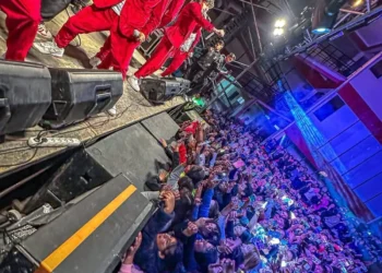 El Saracho Fest terminó en tragedia por una avalancha humana que causó la muerte de dos jóvenes. FOTO: RRSS