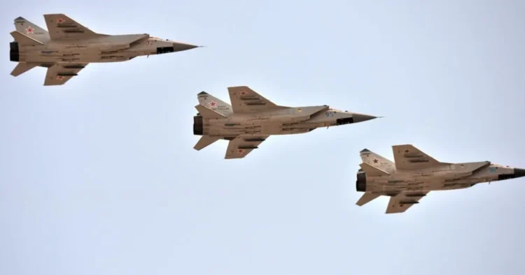 Tres Mig-31 ingresaron unos minutos al espacio aéreo de Estonia/Gob. de Estonia