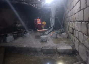 La bóveda del río Choqueyapu se encuentra deteriorada. FOTO: GAMLP
