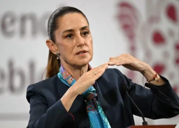 Claudia Sheinbaum habla de aranceles/AFP