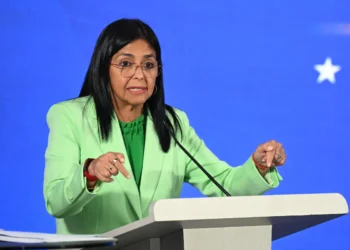 La vicepresidenta de Venezuela desmintió las acusaciones de Trump/AFP
