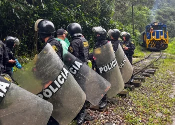 El gobierno peruano evacuó a turistas varados/AFP