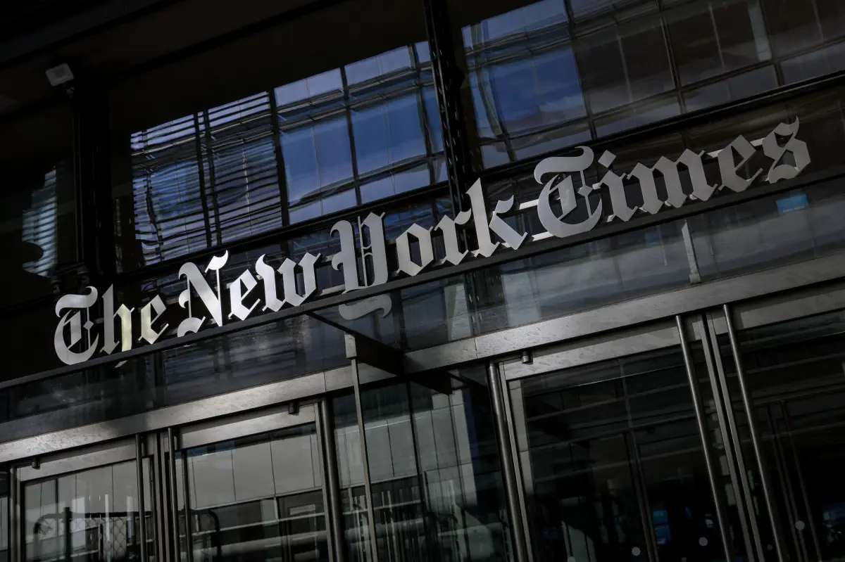 The New York Times es demandado por Donald Trump/AFP