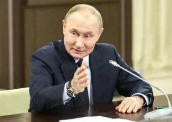 Vladimir Putin dio un informe en el congreso/AFP
