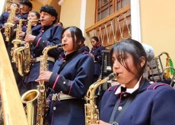 Los estudiantes demostrarán su talento musical. Foto: Gobernación de La Paz.