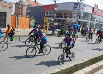 Se realizará una caravana ciclista. Foto: GAMEA.