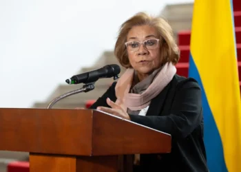 La canciller de Colombia, Rosa Villavicencio, se solidarizó con Petro/AFP