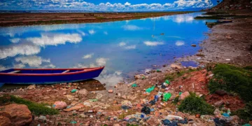 contaminación en el río Cohana en 2024. Foto: Roberth Orihuela, Convoca.