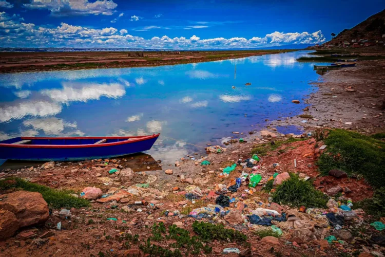 contaminación en el río Cohana en 2024. Foto: Roberth Orihuela, Convoca.