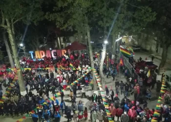 La plaza principal de Tapacarí/GAMT