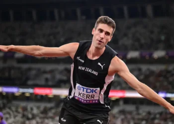 El campeón olímpico Hamish Kerr logra también el oro mundial. (FOTO: AFP)