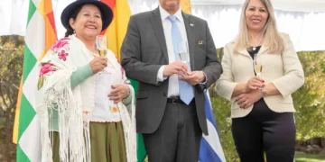 Celinda Sosa, Fernando Marr y Marlise Floriano.