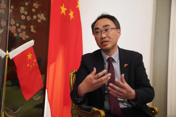 El embajador de China en Bolivia, Wang Liang.