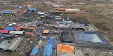 Pozos de minería. APG