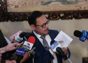 El alcalde suplente temporal de Cochabamba, Diego Murillo. FOTO: GAMC