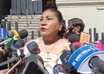 La presidenta de Conamype, Helen Rivero. Foto: Tele Estrella.