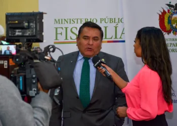 El fiscal departamental de Oruro, Aldo Morales. FOTO: Fiscalía de Oruro