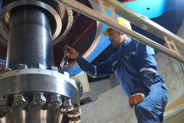 El proyecto hidroeléctrico de Ivirizu avanza. Foto: ENDE.