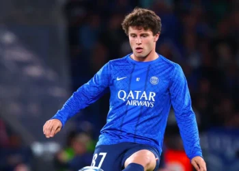 Joao Neves se lesionó en el debut del PSG en la Champions. (FOTO: PSG - Paris Saint-Germain)