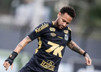 Neymar entrenando en el Santos FC. (FOTO: Santos Futebol Clube)