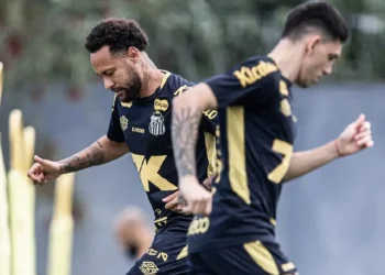 Neymar entrenando con Santos FC. (FOTO: Santos Futebol Clube)