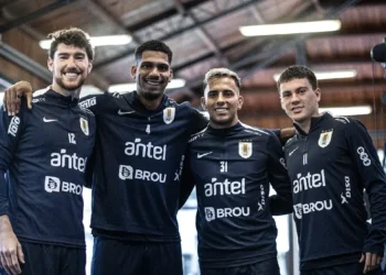 Entrenamiento de Uruguay. (FOTO: AUF - Selección Uruguaya de Fútbol)