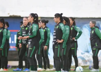 Entrenamiento de la selección boliviana femenina