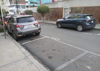 El plan de los parqueos tarifados sigue en vigencia. FOTO: GAMLP