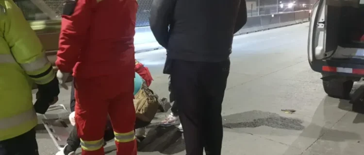 Bomberos auxilió a la víctima/RRSS