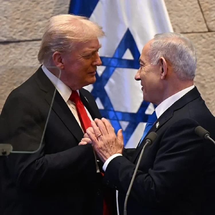 Trump ratificó su alianza con Israel/RRSS Netanyahu