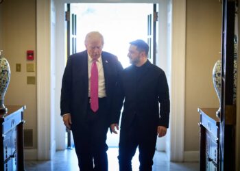 Zelenski se reunió con Trump/AFP